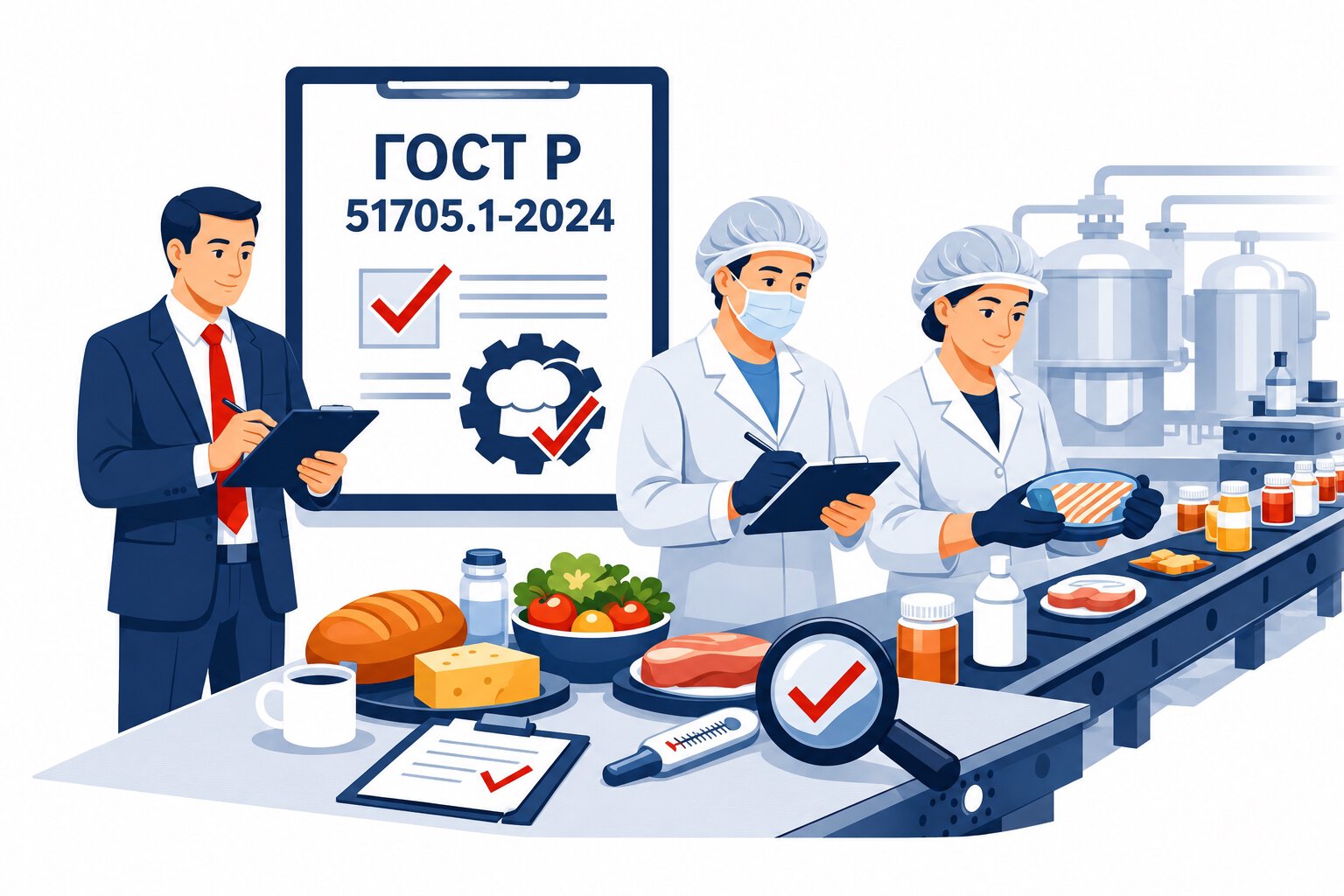Оформление ГОСТ Р 51705.1 2024 ХАССП в Анапе