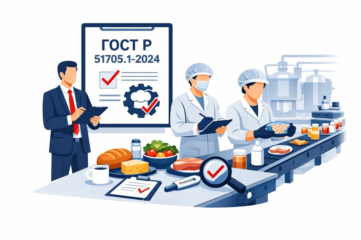 Оформление ГОСТ Р 51705.1 2024 ХАССП в Анапе